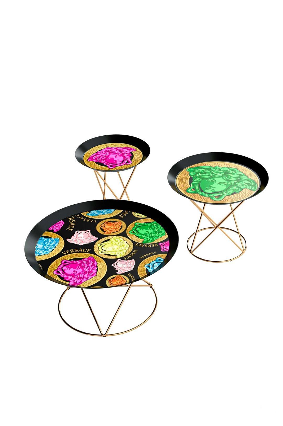 Комплект столиков La Medusa от Versace — Фотография 1