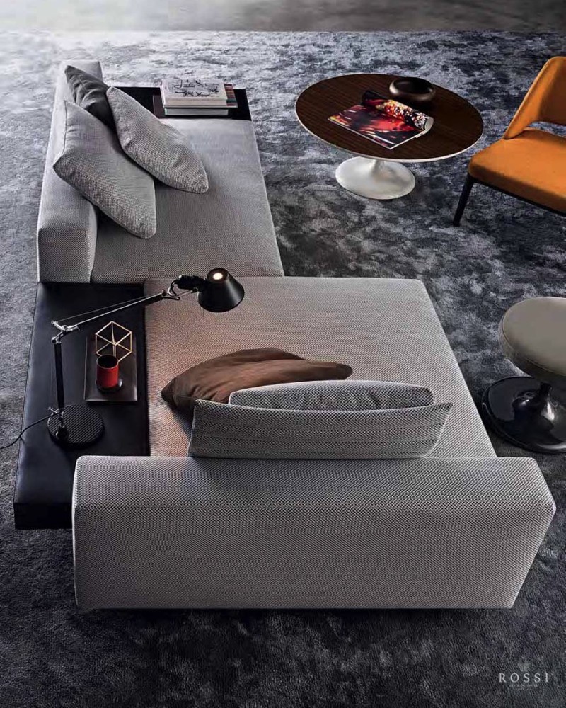 диван minotti white.